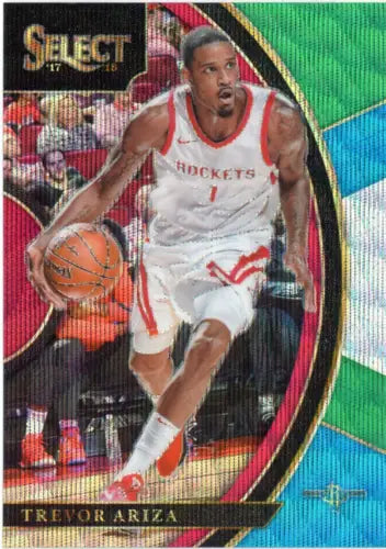 Trevor Ariza 2017-18 Select Tri Color #82 Houston Rockets Basketball Card NM-MT