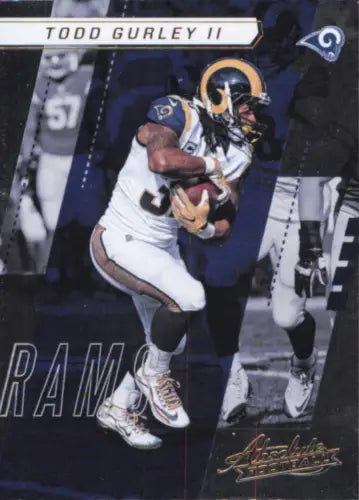 Todd Gurley II 2017 Absolute #13 Los Angeles Rams NFL Football Card NM-MT