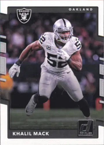 Khalil Mack Oakland Raiders 2017 Donruss #269 Football Card NM-MT