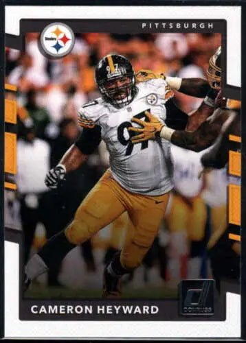 Cameron Heyward football card from 2017 Donruss, featuring original gloss, NM-MT grade