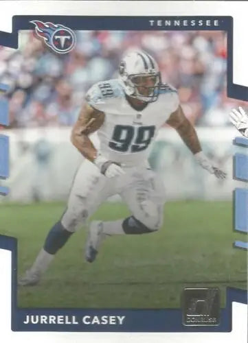 2017 Donruss #52 Jurrell Casey NM-MT Titans football card with original gloss finish