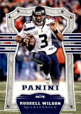 Russell Wilson Seattle Seahawks 2017 Panini #87 NFL Football Card NM-MT Showcase