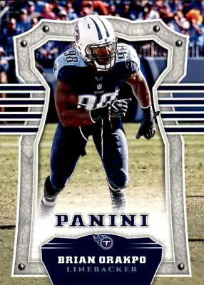 Brian Orakpo Tennessee Titans NFL Football Card 2017 Panini #97 NM-MT condition