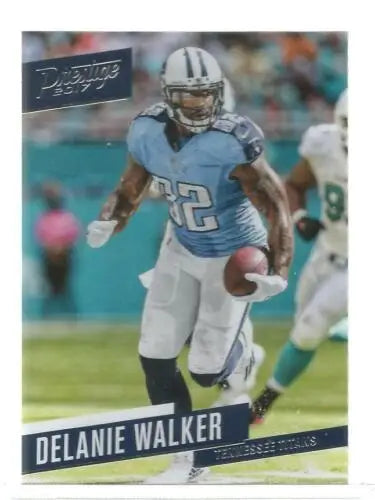 Delanie Walker football card 2017 Panini Prestige NM-MT original gloss Titans