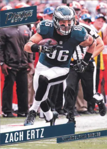 Zach Ertz Philadelphia Eagles football card from 2017 Prestige #115 in NM-MT condition