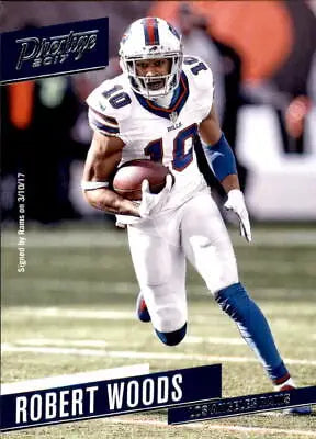 Robert Woods Los Angeles Rams football card 2017 Prestige #121 NM-MT condition