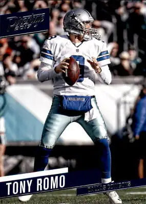 Tony Romo Dallas Cowboys NFL football card 2017 Prestige #58 in NM-MT condition