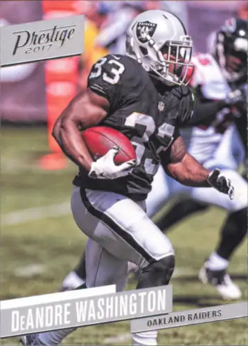 2017 Prestige Football Card of DeAndre Washington, Oakland Raiders NM-MT Quality