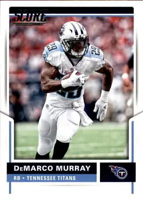 DeMarco Murray Tennessee Titans NFL Football Card from 2017 Score #257 NM-MT