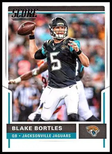 Blake Bortles 2017 Score #57 NM-MT Jaguars card with original gloss from Simply Sandoval