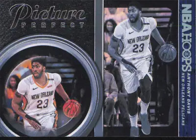 2018-19 Hoops Picture Perfect #10 Anthony Davis New Orleans Pelicans Basketball Card NM-MT