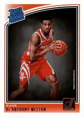 DeAnthony Melton Rookie 2018-19 Donruss #181 Basketball Card Phoenix Suns NM-MT