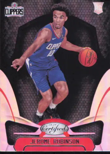 Jerome Robinson rookie card 2018-19 Certified Los Angeles Clippers NM-MT collectible