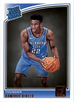 Hamidou Diallo 2018-19 Donruss rookie card for Oklahoma City Thunder collectors