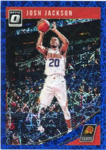 Josh Jackson 2018-19 Donruss Optic Blue Velocity Phoenix Suns Card NM-MT