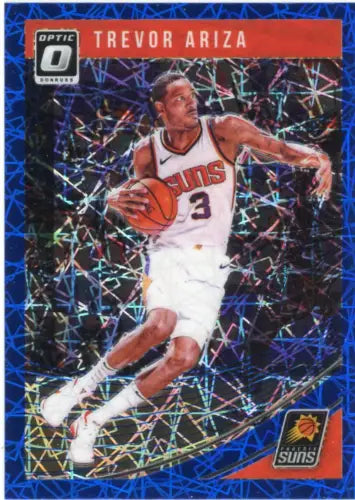 Trevor Ariza 2018-19 Donruss Optic Blue Velocity basketball card from Phoenix Suns