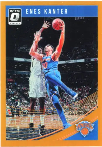 2018-19 Donruss Optic Orange Enes Kanter New York Knicks Basketball Card NM-MT