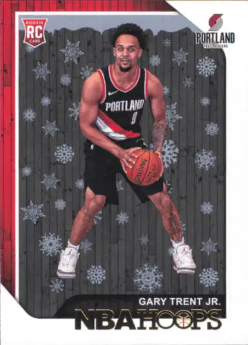 2018-19 Hoops Winter #263 Gary Trent Jr Rookie Portland Trail Blazers Card NM-MT