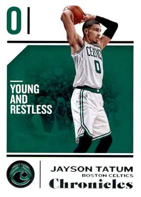 Jayson Tatum 2018-19 Panini Chronicles #44 Boston Celtics Basketball Card NM-MT