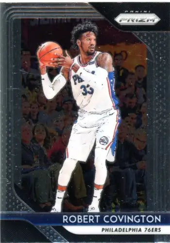 Robert Covington 2018-19 Panini Prizm basketball card for Philadelphia 76ers