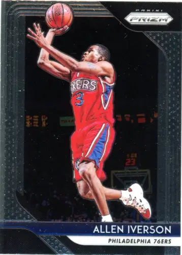 Allen Iverson 2018-19 Panini Prizm #45 Philadelphia 76ers basketball card NM-MT