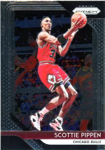 Scottie Pippen 2018-19 Panini Prizm #65 Chicago Bulls Basketball Card NM-MT