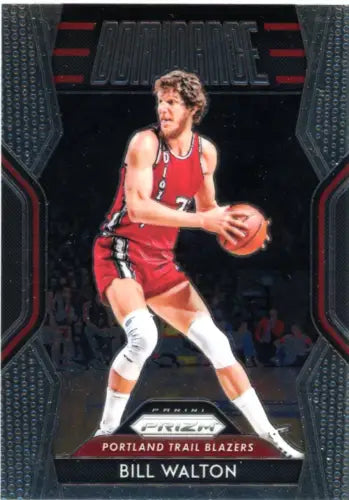 Bill Walton 2018-19 Panini Prizm Dominance basketball card from Portland Trail Blazers