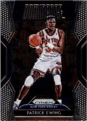 Patrick Ewing 2018-19 Panini Prizm Dominance NBA basketball card New York Knicks