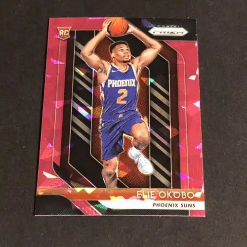 Elie Okobo 2018-19 Panini Prizm Pink Ice Rookie Phoenix Suns Basketball Card