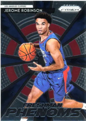 Jerome Robinson 2018-19 Panini Prizm Freshman Phenoms basketball card LA Clippers