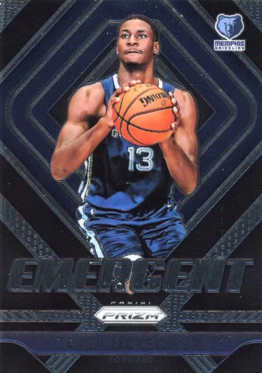 Panini Prizm Jaren Jackson Jr Emergent Insert Basketball Card Grizzlies #4