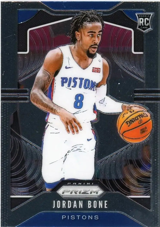 Panini Prizm Jordan Bone Rookie Detroit Pistons NBA Basketball Card #291