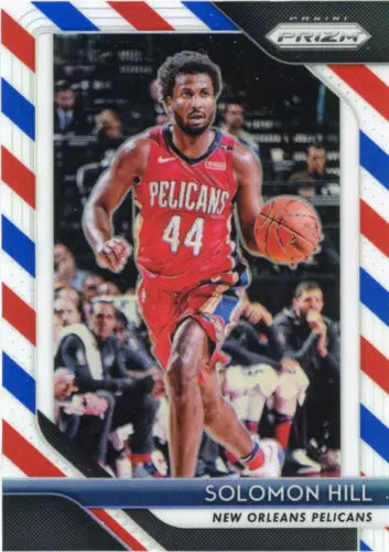 Solomon Hill 2018-19 Panini Prizm Red White and Blue basketball card NM-MT