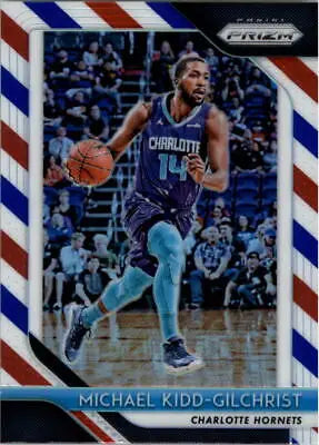 2018-19 Panini Prizm Red White and Blue Michael Kidd Gilchrist Hornets trading card