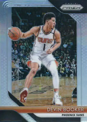 2018-19 Panini Prizm Silver Devin Booker Phoenix Suns Basketball Card NM-MT