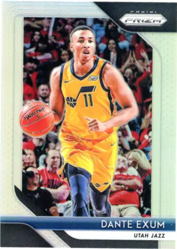 2018-19 Panini Prizm Silver #163 Dante Exum Utah Jazz Basketball Card NM-MT