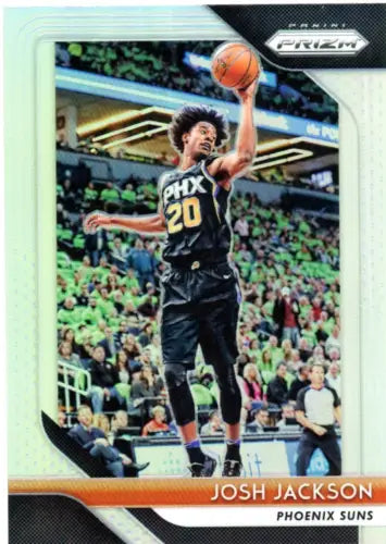 Josh Jackson 2018-19 Panini Prizm Silver card from Phoenix Suns NBA collection