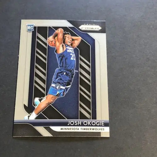 Josh Okogie Panini Prizm Rookie #37 Basketball Card for Minnesota Timberwolves