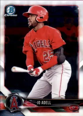 Jo Adell 2018 Bowman Chrome Prospects #BCP136 Los Angeles Angels Baseball Card