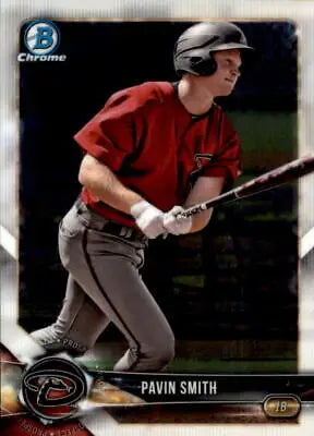 2018 Bowman Chrome Prospects Pavin Smith Baseball Card for Arizona Diamondbacks NM-MT