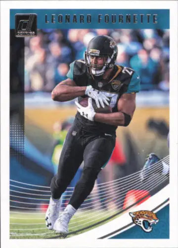 Leonard Fournette Jacksonville Jaguars 2018 Donruss NFL Football Card NM-MT