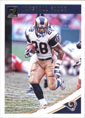 Marshall Faulk 2018 Donruss #155 St. Louis Rams NFL Football Card NM-MT