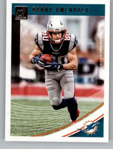 Danny Amendola 2018 Donruss #191 football card with original gloss, Simply Sandoval