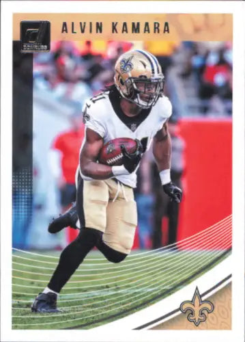 Alvin Kamara 2018 Donruss New Orleans Saints NFL Football Card NM-MT