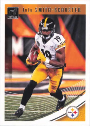 JuJu Smith-Schuster Pittsburgh Steelers NFL football card 2018 Donruss 246 NM-MT