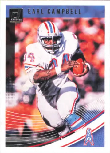 Earl Campbell Houston Oilers football card from 2018 Donruss #275 NFL Sports NM-MT