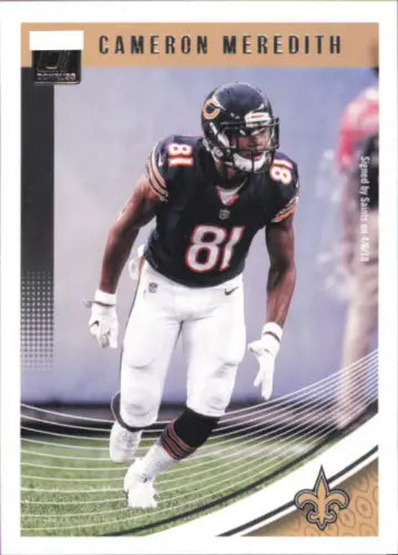 Cameron Meredith New Orleans Saints football card 2018 Donruss #52 NFL NM-MT