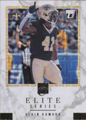 Alvin Kamara 2018 Donruss The Elite Series NFL Card New Orleans Saints NM-MT