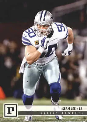 Sean Lee in action on 2018 Panini #84 Dallas Cowboys NFL Football Card NM-MT