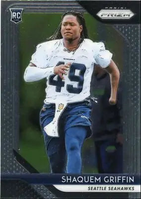 Shaquem Griffin rookie card from 2018 Panini Prizm Seattle Seahawks #279